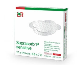 Suprasorb P sensitive Sacrum putu pārsēji krustiem